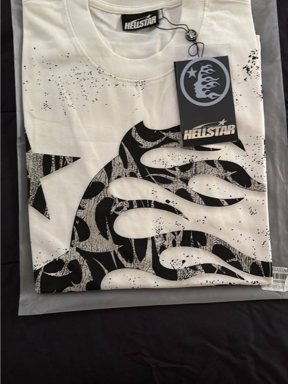 HeliStar Men's White Graphic Short Sleeve Tee - Picture 3 of 3